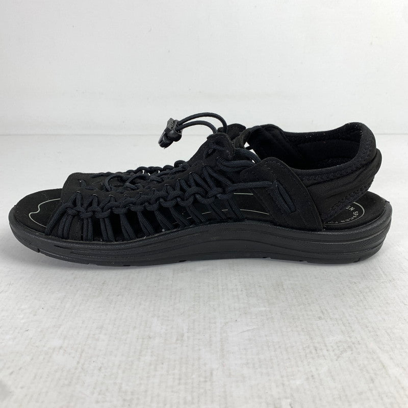 【中古品】【メンズ】 KEEN キーン UNEEK ll OT サンダル 靴 BLACK 29.0cm 本体のみ ※毛玉・使用感あり 164-260830-io-14-fuzh カラー：ブラック 万代Net店
