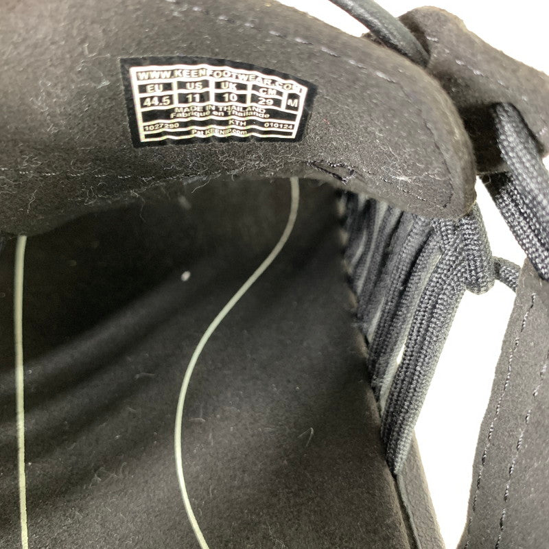 【中古品】【メンズ】 KEEN キーン UNEEK ll OT サンダル 靴 BLACK 29.0cm 本体のみ ※毛玉・使用感あり 164-260830-io-14-fuzh カラー：ブラック 万代Net店