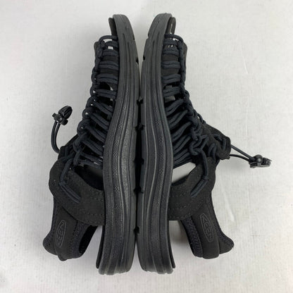 【中古品】【メンズ】 KEEN キーン UNEEK ll OT サンダル 靴 BLACK 29.0cm 本体のみ ※毛玉・使用感あり 164-260830-io-14-fuzh カラー：ブラック 万代Net店