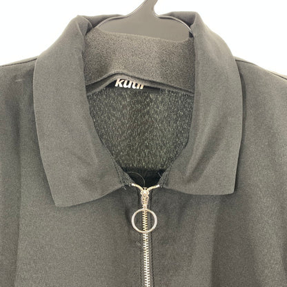 【中古品】【メンズ】 KUTIR クティール 半袖シャツ ブラック SIZE:L ハーフZIP 147-260920-io-23-fuzh 万代Net店