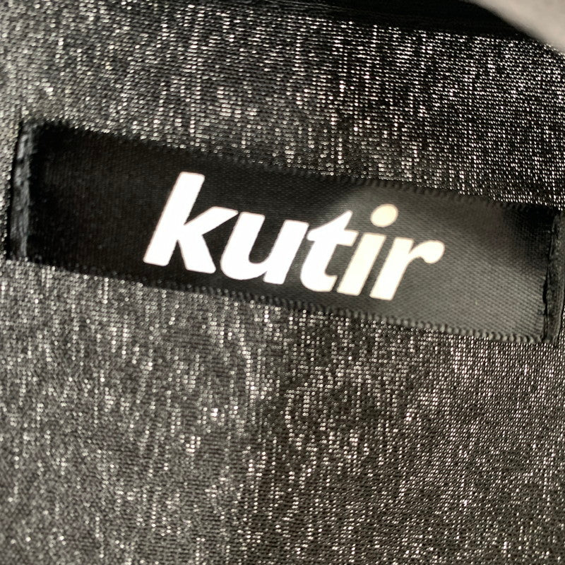 【中古品】【メンズ】 KUTIR クティール 半袖シャツ ブラック SIZE:L ハーフZIP 147-260920-io-23-fuzh 万代Net店