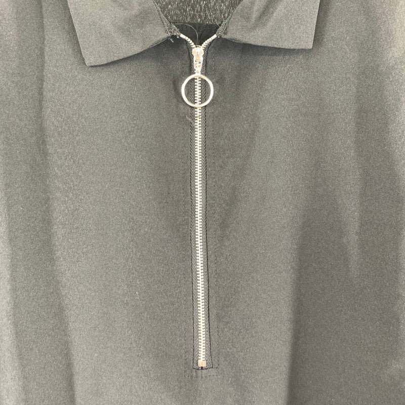 【中古品】【メンズ】 KUTIR クティール 半袖シャツ ブラック SIZE:L ハーフZIP 147-260920-io-23-fuzh 万代Net店