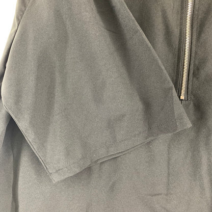 【中古品】【メンズ】 KUTIR クティール 半袖シャツ ブラック SIZE:L ハーフZIP 147-260920-io-23-fuzh 万代Net店
