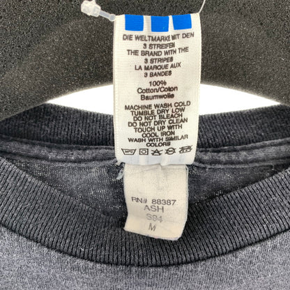 【中古品】【メンズ】 ADIDAS アディダス 80年代 半袖Tシャツ Tシャツ BLACK.JENSEN SIZE:M 万国旗 USA製 ※シミ有 148-260920-io-02-fuzh 万代Net店