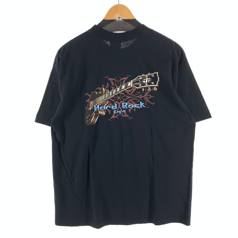 【中古品】【メンズ】 HARD ROCK CAFE 半袖Tシャツ メキシコ製 古着 145-260927-gm-37-fuzh サイズ：XL カラー：ブラック 万代Net店
