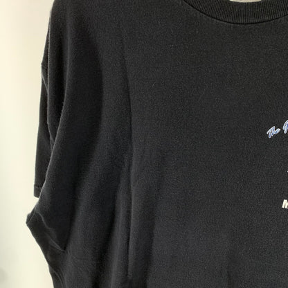 【中古品】【メンズ】 HARD ROCK CAFE×ERIC CLAPTON 半袖Tシャツ 古着 カットソー 145-260927-gm-38-fuzh サイズ：不明(XL程度) カラー：ブラック 万代Net店