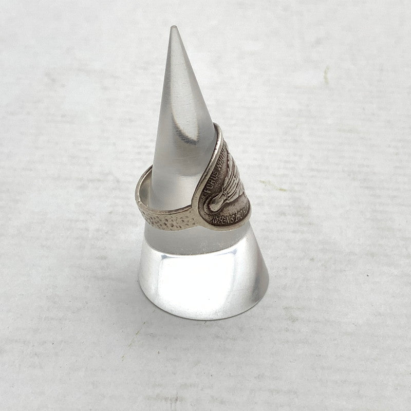 【中古品】【メンズ】 不思議のメダイ モチーフ リング SILVER 925 SIZE:16号程度 アクセサリー 192-260902-ky-05-fuzh 万代Net店