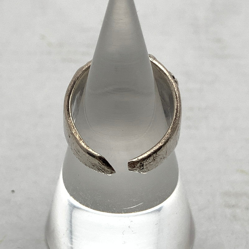 【中古品】【メンズ】 SILVER 925 RING シルバーリング SIZE:8号程度 アクセサリー フローラルクロス サイズ調節可 193-260902-ky-06-fuzh 万代Net店