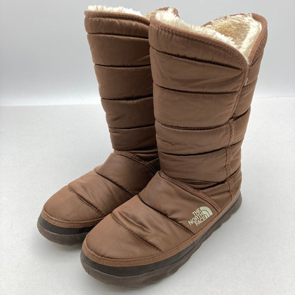 【中古品】【レディース】 THE NORTH FACE ザ・ノースフェイス NFW51582 スノーブーツ 靴 167-260929-vt-83-fuzh サイズ：25.0cm カラー：ブラウン 万代Net店