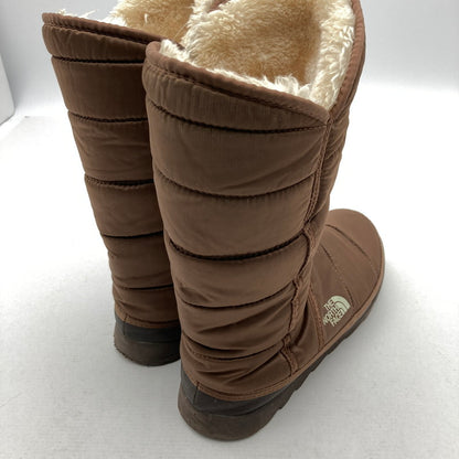 【中古品】【レディース】 THE NORTH FACE ザ・ノースフェイス NFW51582 スノーブーツ 靴 167-260929-vt-83-fuzh サイズ：25.0cm カラー：ブラウン 万代Net店