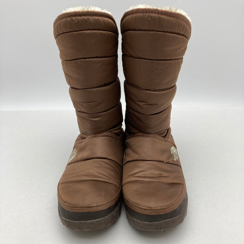 【中古品】【レディース】 THE NORTH FACE ザ・ノースフェイス NFW51582 スノーブーツ 靴 167-260929-vt-83-fuzh サイズ：25.0cm カラー：ブラウン 万代Net店
