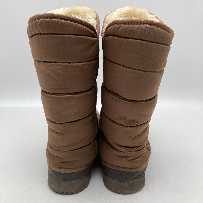 【中古品】【レディース】 THE NORTH FACE ザ・ノースフェイス NFW51582 スノーブーツ 靴 167-260929-vt-83-fuzh サイズ：25.0cm カラー：ブラウン 万代Net店