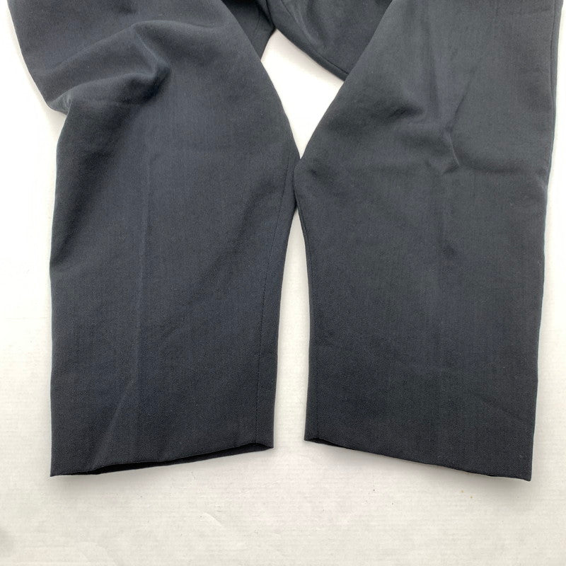【中古品】【メンズ】 GANRYU ガンリュウ EQ-P013 ウールギャバジン テーパードパンツ パンツ ズボン BLACK Mサイズ 151-260831-io-12-fuzh カラー：ブラック 万代Net店