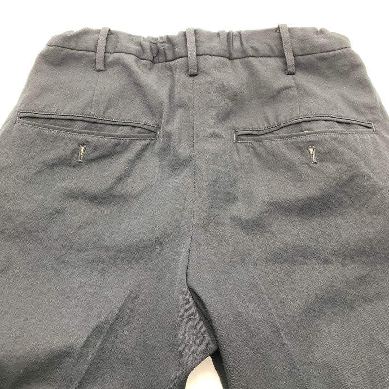 【中古品】【メンズ】 GANRYU ガンリュウ EQ-P013 ウールギャバジン テーパードパンツ パンツ ズボン BLACK Mサイズ 151-260831-io-12-fuzh カラー：ブラック 万代Net店