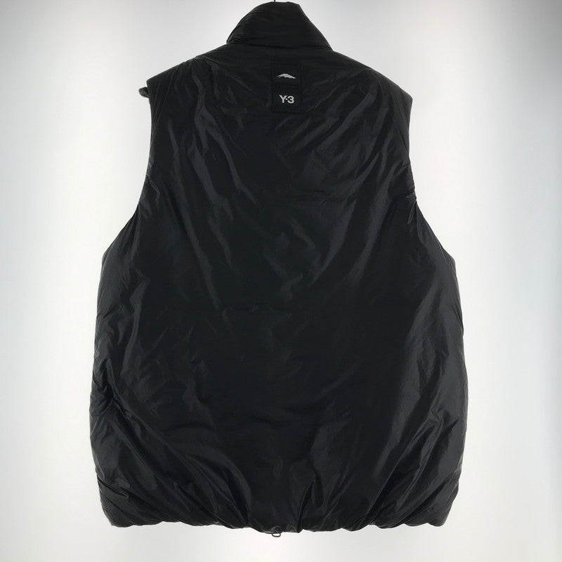 【中古品】【メンズ】 Y-3 ワイスリー GK4818 LIGHTWEIGHT PUFFY VEST ライトウェイト パフィー ベスト BLACK Mサイズ ※金具部分傷みあり 140-260903-io-14-fuzh カラー：ブラック 万代Net店