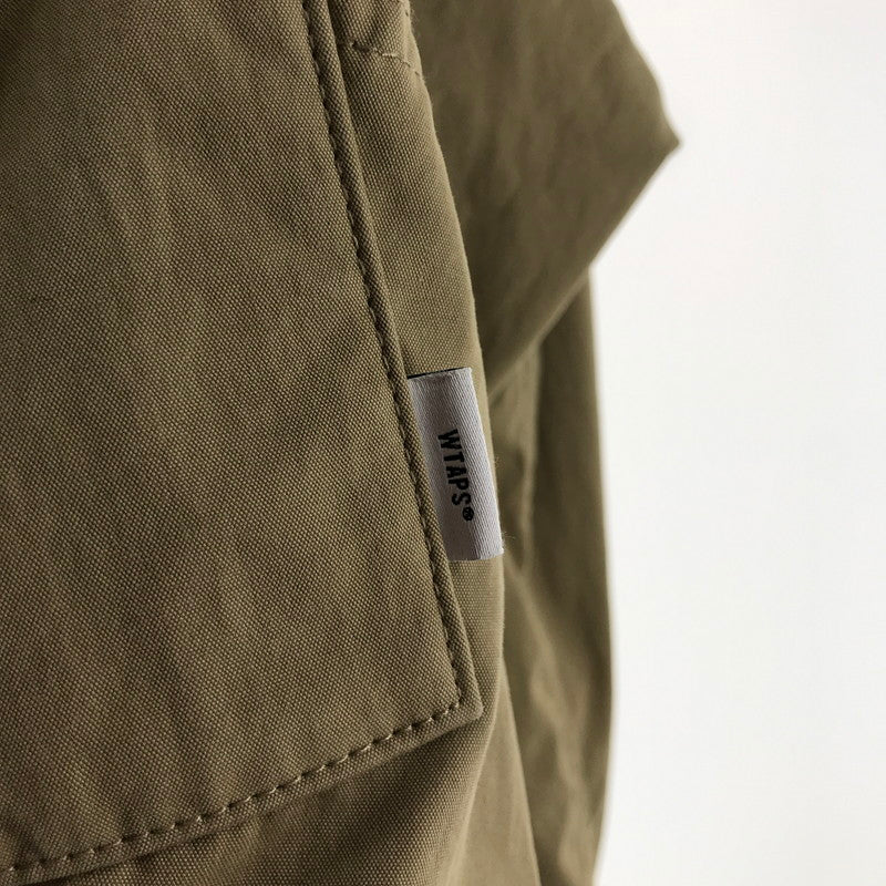 【中古品】【メンズ】 WTAPS ダブルタップス 211WVDT-JKM01 MILITARY JACKET ミリタリージャケット KHAKI 04サイズ 142-260903-io-13-fuzh カラー：カーキ 万代Net店