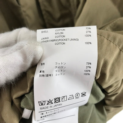【中古品】【メンズ】 WTAPS ダブルタップス 211WVDT-JKM01 MILITARY JACKET ミリタリージャケット KHAKI 04サイズ 142-260903-io-13-fuzh カラー：カーキ 万代Net店