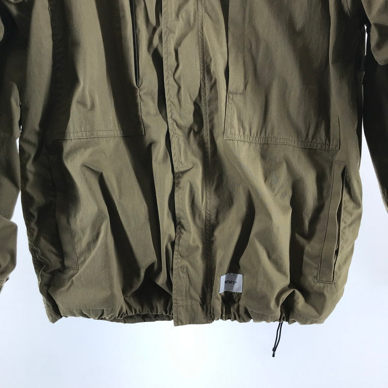 【中古品】【メンズ】 WTAPS ダブルタップス 211WVDT-JKM01 MILITARY JACKET ミリタリージャケット KHAKI 04サイズ 142-260903-io-13-fuzh カラー：カーキ 万代Net店