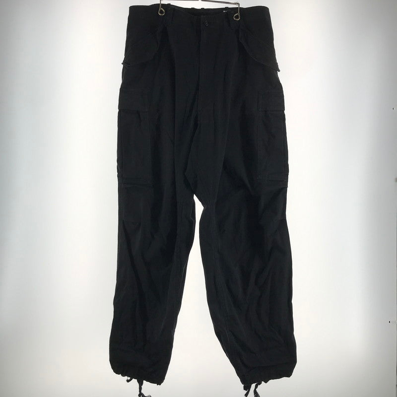 【中古品】【メンズ】 Y'S FOR MEN ワイズ フォー メン MJ-P35-057 CARGO PANTS カーゴパンツ BLACK Mサイズ ※白いスレ・ほつれあり 151-260903-io-17-fuzh カラー：ブラック 万代Net店