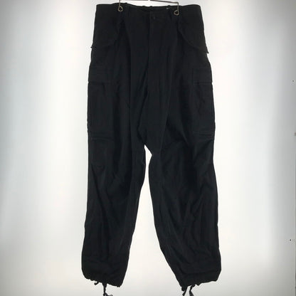 【中古品】【メンズ】 Y'S FOR MEN ワイズ フォー メン MJ-P35-057 CARGO PANTS カーゴパンツ BLACK Mサイズ ※白いスレ・ほつれあり 151-260903-io-17-fuzh カラー：ブラック 万代Net店