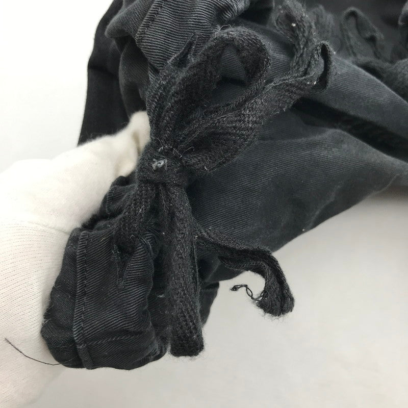 【中古品】【メンズ】 Y'S FOR MEN ワイズ フォー メン MJ-P35-057 CARGO PANTS カーゴパンツ BLACK Mサイズ ※白いスレ・ほつれあり 151-260903-io-17-fuzh カラー：ブラック 万代Net店
