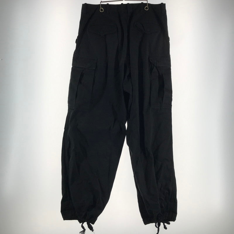 【中古品】【メンズ】 Y'S FOR MEN ワイズ フォー メン MJ-P35-057 CARGO PANTS カーゴパンツ BLACK Mサイズ ※白いスレ・ほつれあり 151-260903-io-17-fuzh カラー：ブラック 万代Net店