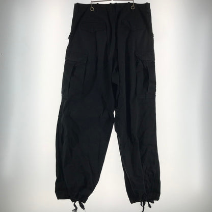 【中古品】【メンズ】 Y'S FOR MEN ワイズ フォー メン MJ-P35-057 CARGO PANTS カーゴパンツ BLACK Mサイズ ※白いスレ・ほつれあり 151-260903-io-17-fuzh カラー：ブラック 万代Net店