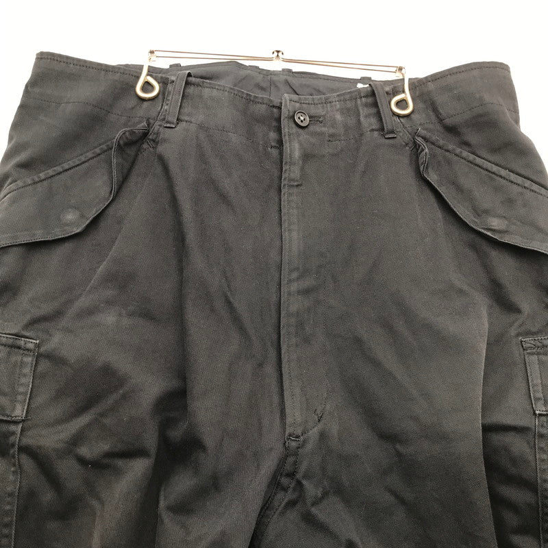 【中古品】【メンズ】 Y'S FOR MEN ワイズ フォー メン MJ-P35-057 CARGO PANTS カーゴパンツ BLACK Mサイズ ※白いスレ・ほつれあり 151-260903-io-17-fuzh カラー：ブラック 万代Net店