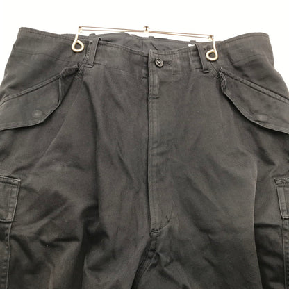 【中古品】【メンズ】 Y'S FOR MEN ワイズ フォー メン MJ-P35-057 CARGO PANTS カーゴパンツ BLACK Mサイズ ※白いスレ・ほつれあり 151-260903-io-17-fuzh カラー：ブラック 万代Net店