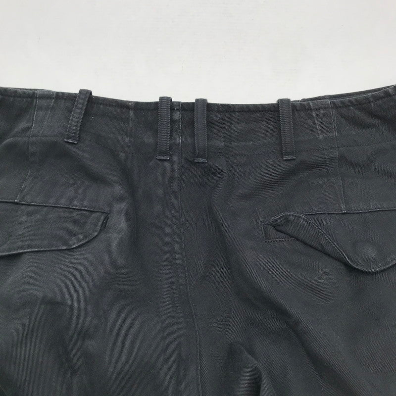 【中古品】【メンズ】 Y'S FOR MEN ワイズ フォー メン MJ-P35-057 CARGO PANTS カーゴパンツ BLACK Mサイズ ※白いスレ・ほつれあり 151-260903-io-17-fuzh カラー：ブラック 万代Net店