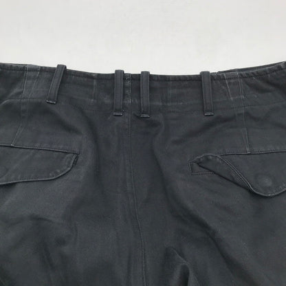【中古品】【メンズ】 Y'S FOR MEN ワイズ フォー メン MJ-P35-057 CARGO PANTS カーゴパンツ BLACK Mサイズ ※白いスレ・ほつれあり 151-260903-io-17-fuzh カラー：ブラック 万代Net店