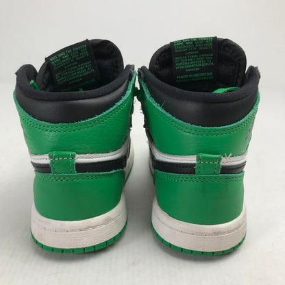 【中古品】【キッズ】 NIKE ナイキ FD1413-031 TD JORDAN 1 RETRO HIGH OG ジョーダン1 レトロ ハイ セルティックス スニーカー 靴 キッズ 173-621003-mh-08-fuzh サイズ：15cm カラー：ブラック グリーン 万代Net店
