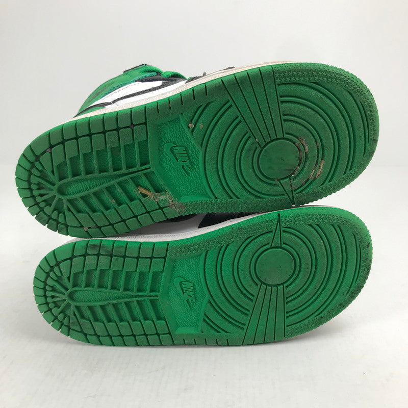 【中古品】【キッズ】 NIKE ナイキ FD1413-031 TD JORDAN 1 RETRO HIGH OG ジョーダン1 レトロ ハイ セルティックス スニーカー 靴 キッズ 173-621003-mh-08-fuzh サイズ：15cm カラー：ブラック グリーン 万代Net店