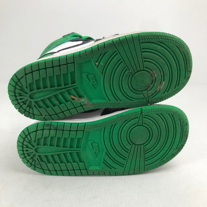 【中古品】【キッズ】 NIKE ナイキ FD1413-031 TD JORDAN 1 RETRO HIGH OG ジョーダン1 レトロ ハイ セルティックス スニーカー 靴 キッズ 173-621003-mh-08-fuzh サイズ：15cm カラー：ブラック グリーン 万代Net店