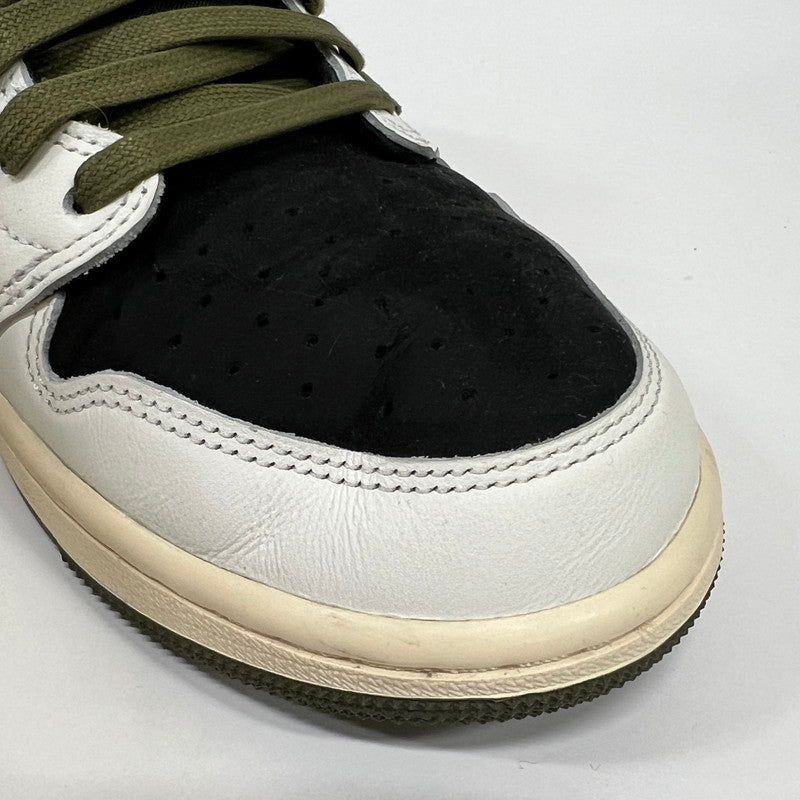【中古品】【メンズ】 NIKE ナイキ×TRAVIS SCOTT トラヴィス・スコット DZ4137-106 AIR JORDAN 1 エアジョーダン LOW OG MEDIUM OLIVE スニーカー 160-260916-ny-10-fuzh サイズ：27.0cm カラー：オリーブ　ブラック　ホワイト 万代Net店