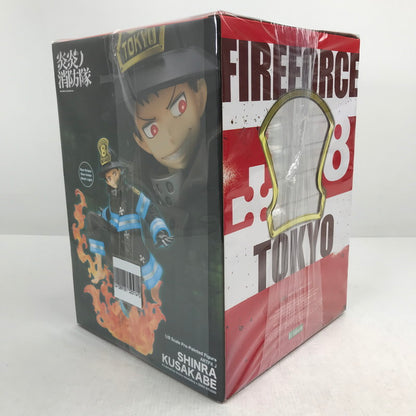 【中古品】 ARTFX J 炎炎ノ消防隊 森羅日下部 1 8スケール PVC製 塗装済み完成品フィギュア 開封品 フィギュア 052-260907-io-64-fuzh 万代Net店