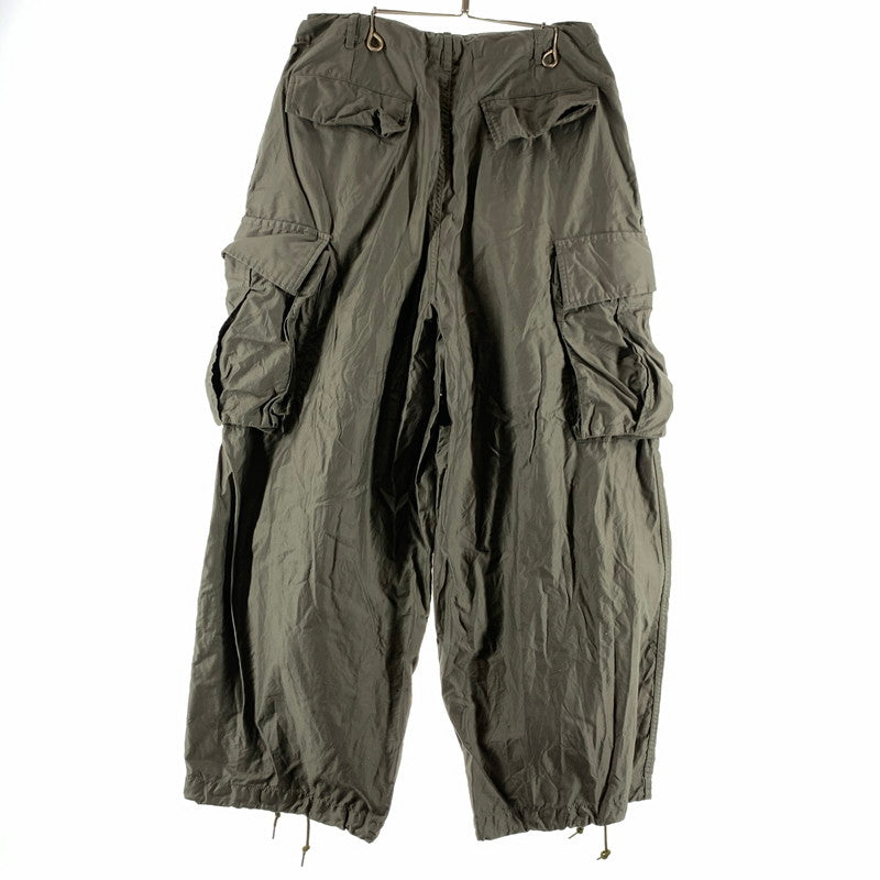 【中古品】【メンズ】 NEEDLES ニードルス QV155 H.D. PANT - BDU - パンツ 長ズボン KHAKI Mサイズ ※ほつれあり 151-260831-io-11-fuzh カラー：カーキ 万代Net店