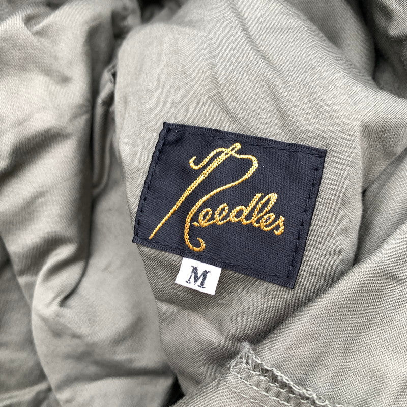 【中古品】【メンズ】 NEEDLES ニードルス QV155 H.D. PANT - BDU - パンツ 長ズボン KHAKI Mサイズ ※ほつれあり 151-260831-io-11-fuzh カラー：カーキ 万代Net店