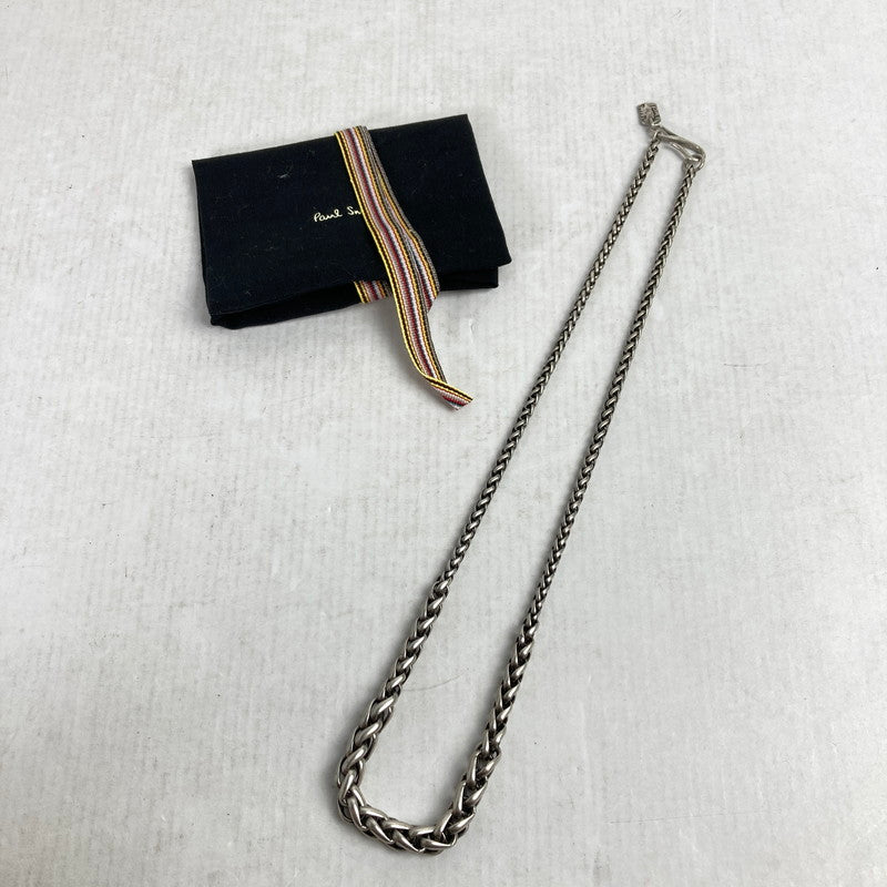 【中古品】 PAUL SMITH ポール・スミス ネックレス アクセサリー 192-260903-mh-17-fuzh カラー：シルバー 万代Net店