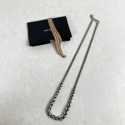 【中古品】 PAUL SMITH ポール・スミス ネックレス アクセサリー 192-260903-mh-17-fuzh カラー：シルバー 万代Net店