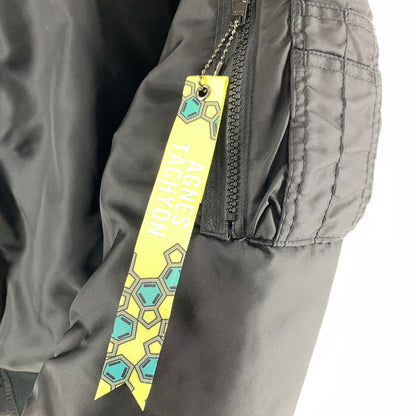 【中古品】【メンズ】 417 EDIFICE×ウマ娘 MA-1 ジャケット ウマ娘 プリティーダービー BLACK Lサイズ タグ付き 147-260831-io-01-fuzh カラー：ブラック 万代Net店