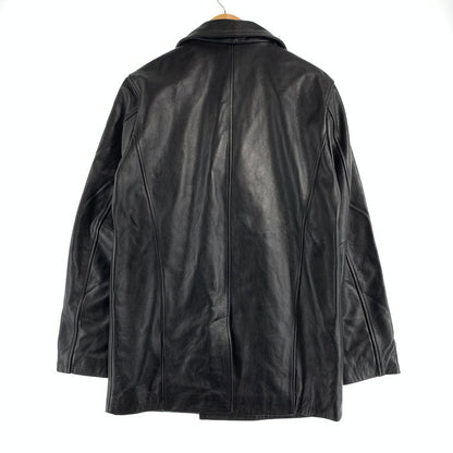【中古品】【メンズ】 BOLINI ボリーニ レザー ピーコートカウレザー 147-260831-ny-02-fuzh サイズ：48 カラー：ブラック 万代Net店