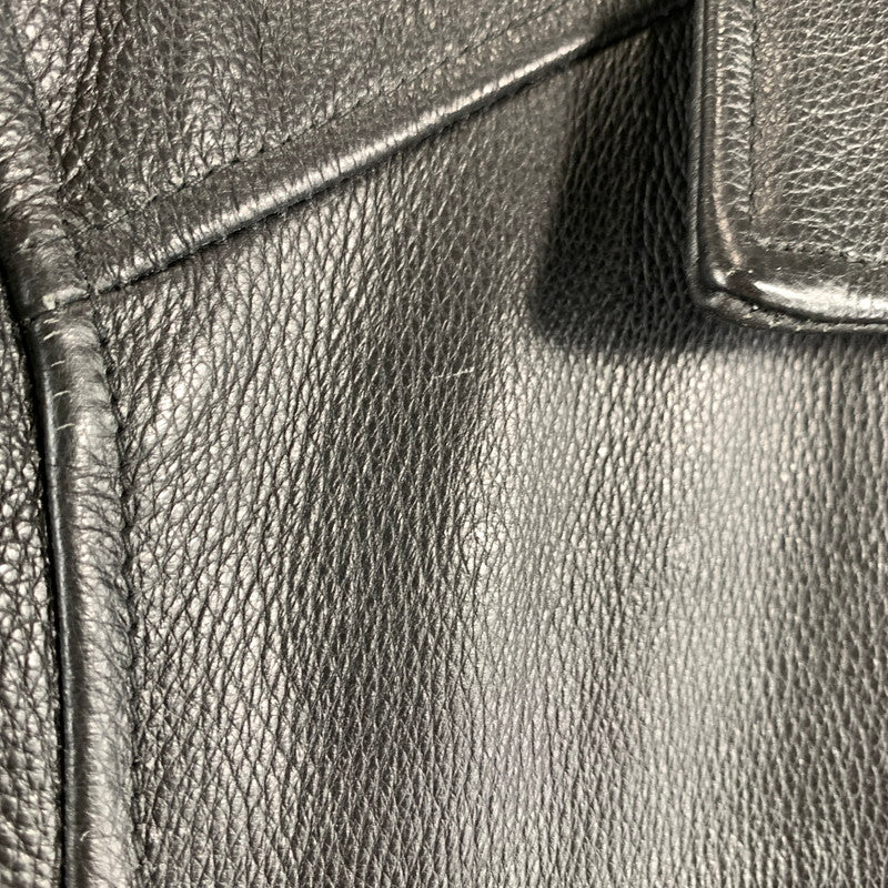 【中古品】【メンズ】 BOLINI ボリーニ レザージャケットカウレザー 147-260831-ny-01-fuzh サイズ：50 カラー：ブラック 万代Net店