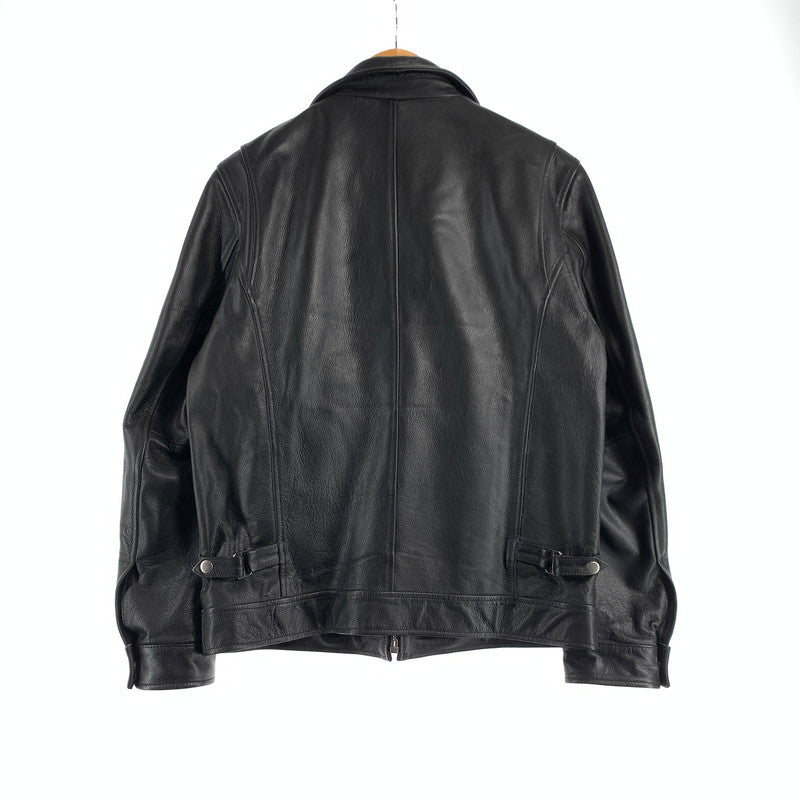 【中古品】【メンズ】 BOLINI ボリーニ レザージャケットカウレザー 147-260831-ny-01-fuzh サイズ：50 カラー：ブラック 万代Net店
