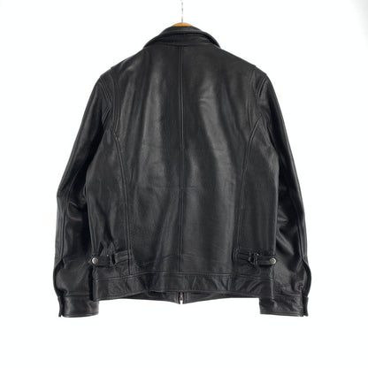 【中古品】【メンズ】 BOLINI ボリーニ レザージャケットカウレザー 147-260831-ny-01-fuzh サイズ：50 カラー：ブラック 万代Net店