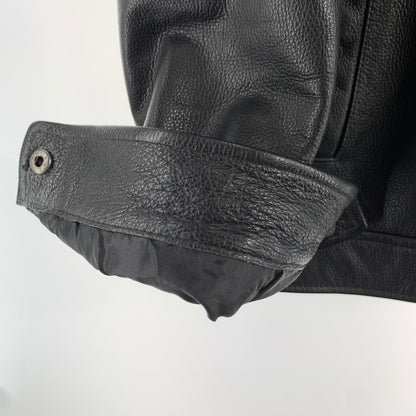 【中古品】【メンズ】 BOLINI ボリーニ レザージャケットカウレザー 147-260831-ny-01-fuzh サイズ：50 カラー：ブラック 万代Net店