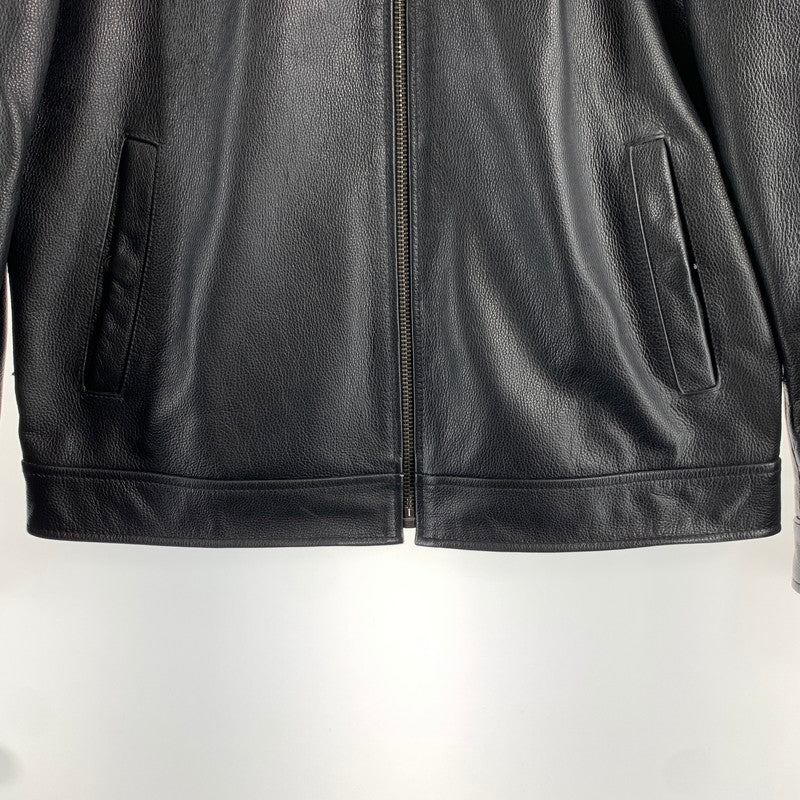 【中古品】【メンズ】 BOLINI ボリーニ レザージャケットカウレザー 147-260831-ny-01-fuzh サイズ：50 カラー：ブラック 万代Net店