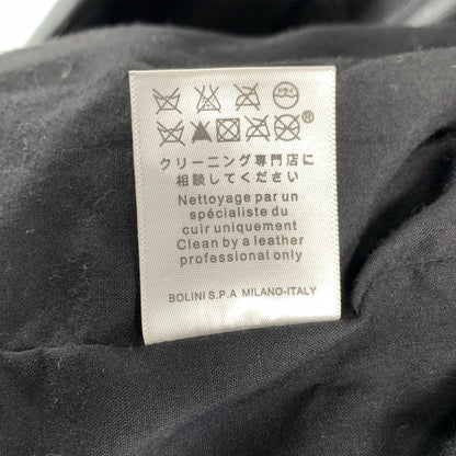 【中古品】【メンズ】 BOLINI ボリーニ レザージャケットカウレザー 147-260831-ny-01-fuzh サイズ：50 カラー：ブラック 万代Net店
