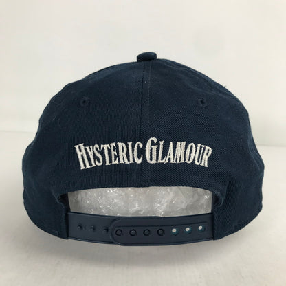 【中古品】【メンズ】 HYSTERIC GLAMOUR ヒステリックグラマー 0263QH05 HYS WHISKY CAP キャップ 帽子 185-260903-mh-06-fuzh サイズ：フリー カラー：ネイビー 万代Net店