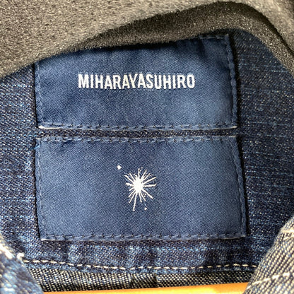 【中古品】【メンズ】 MIHARA YASUHIRO ミハラヤスヒロ ヴィンテージ加工 デニムシャツ 140-260831-ny-08-fuzh サイズ：44 カラー：インディゴ 万代Net店